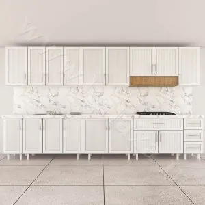 کابینت آماده وکیوم 4 متری با قابلیت شستشوی آسان
