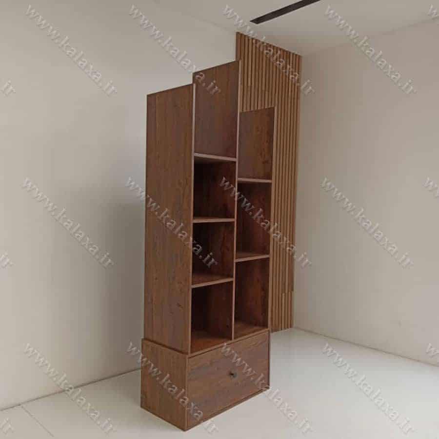 خرید آنلاین کتابخانه چوبی ام دی اف مدل 111 2 خرید کتابخانه مدرن با قیمتهای اقتصادی و طراحی شیک و ام دی اف