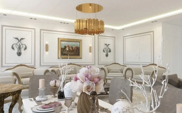 چیدمان خانه به سبک نئوکلاسیک