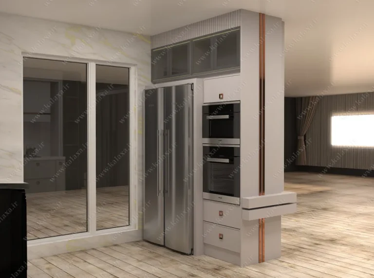 کابینت ممبران نئوکلاسیک رنگ پلی اورتان
