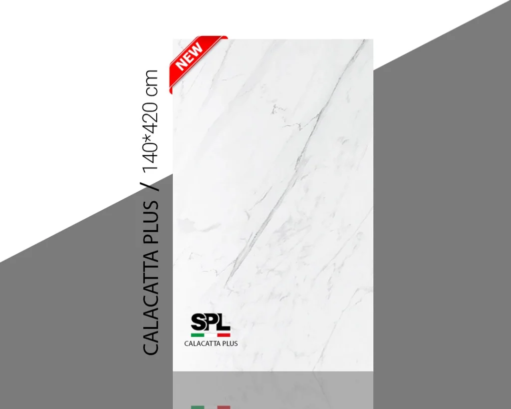 صفحه کابینت و بین کابینتی اس پی ال مدل CALACATTA PLUS