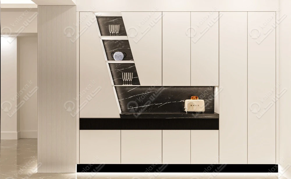 طراحی کابینت آشپزخانه با امکانات سفارشی