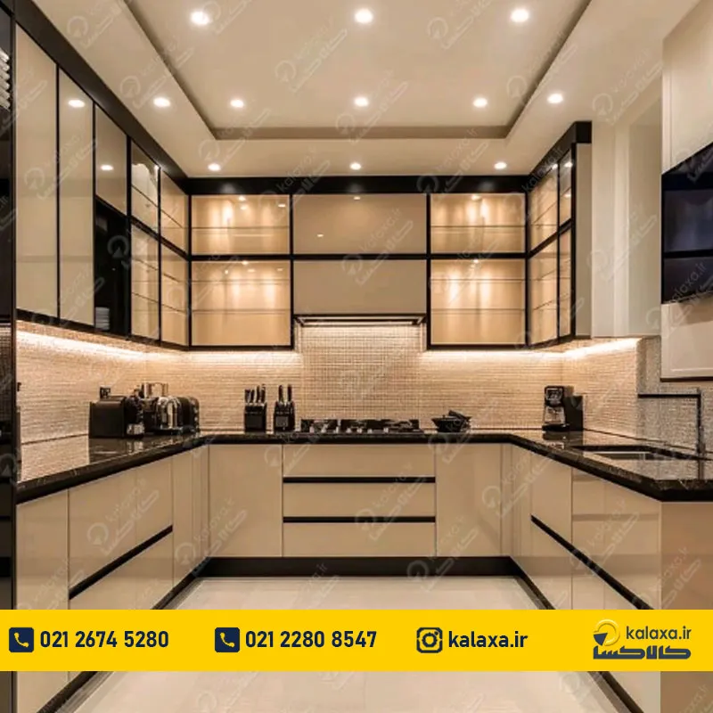 مدل-کابینت-های-گلاس