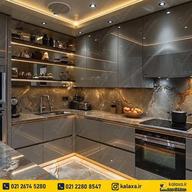 کابینت مدرن اروپایی