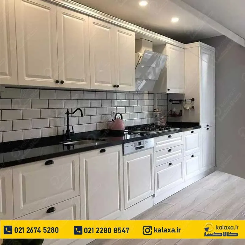 کابینت پلی اورتان سفید