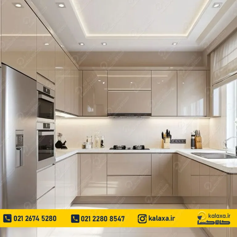 کابینت پولیشی طوسی