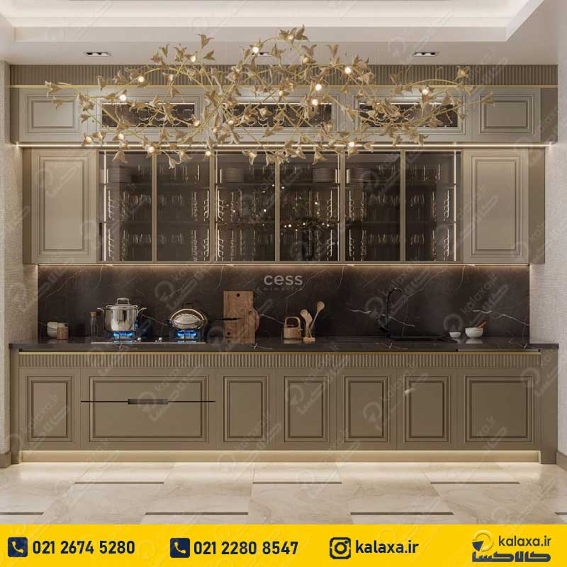 کابینت نئوکلاسیک پلی اورتان