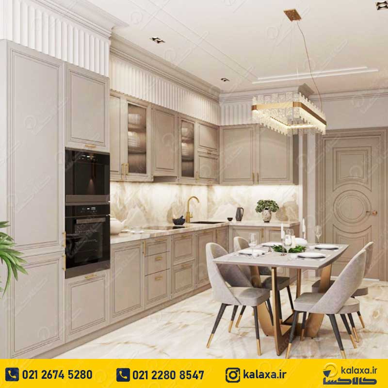 کابینت کلاسیک مدرن ساده