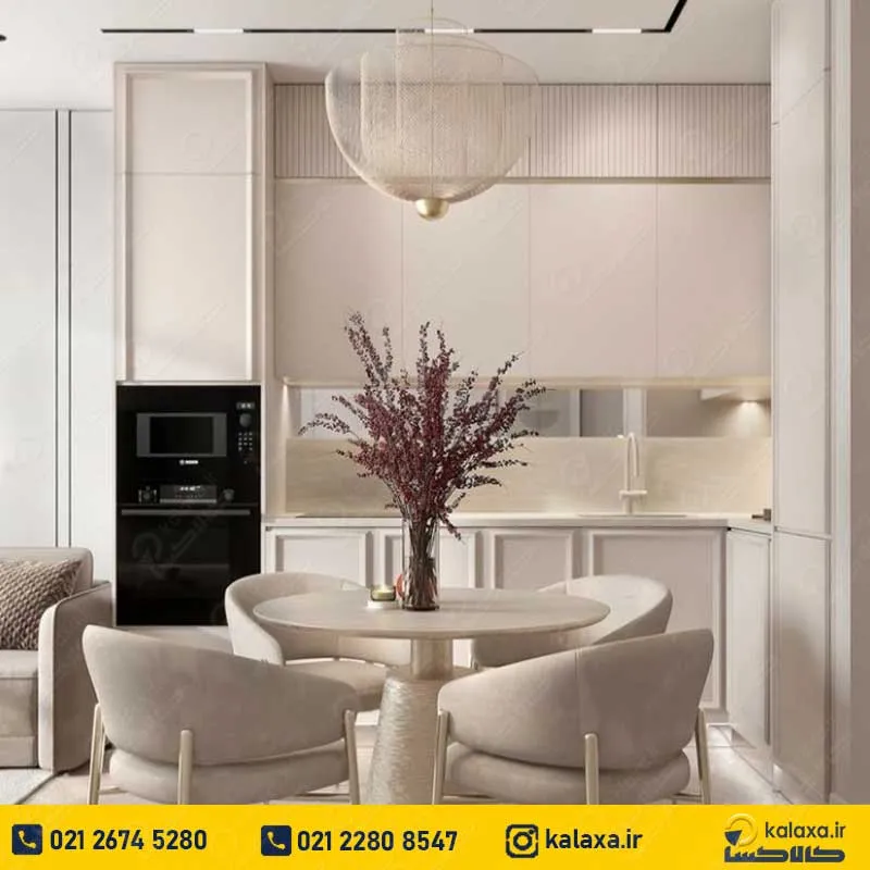 مدل و رنگ کابینت نئوکلاسیک