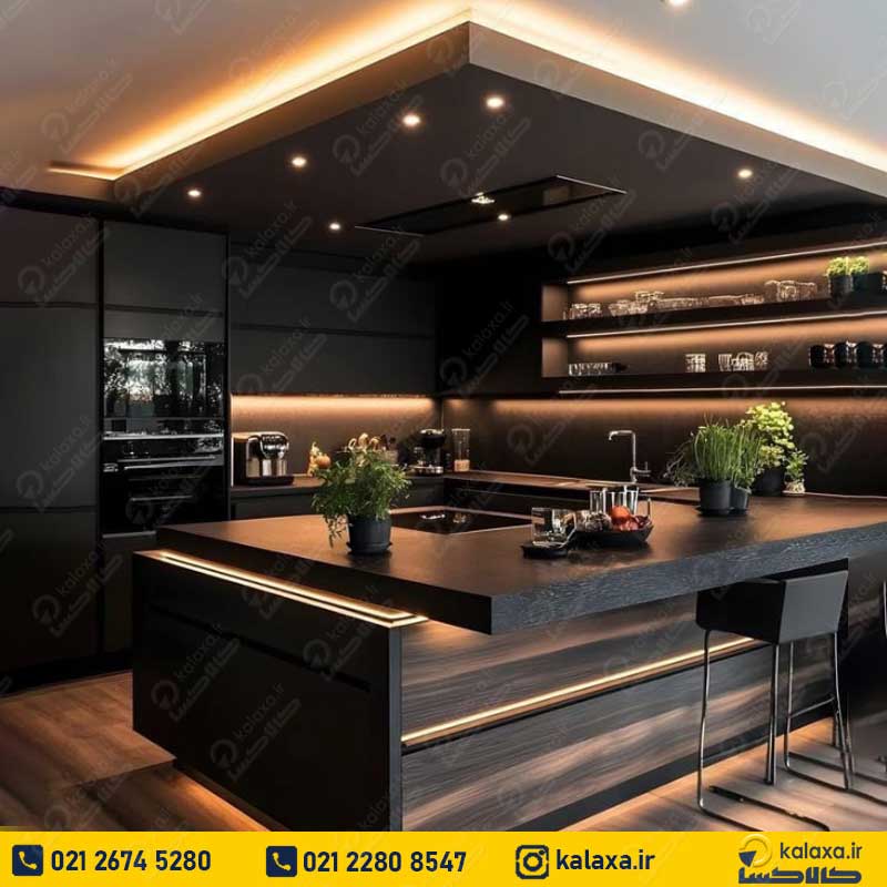 کابینت آشپزخانه مدرن و شیک مشگی