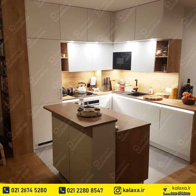 طراحی کابینت آشپزخانه کوچک مدرن
