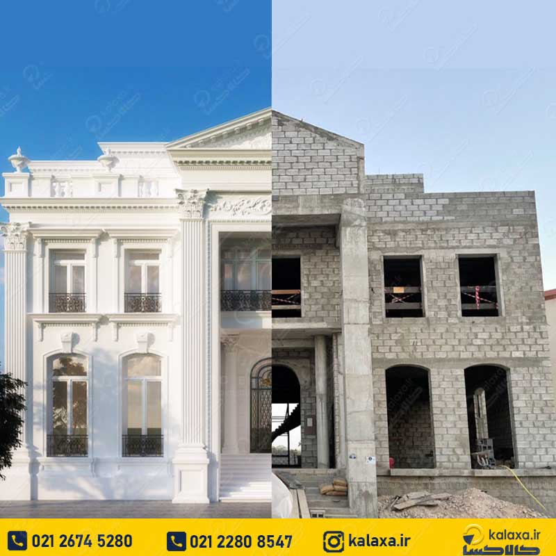 بازسازی کامل ویلای دوبلکس در غرب تهران سعادت‌آباد