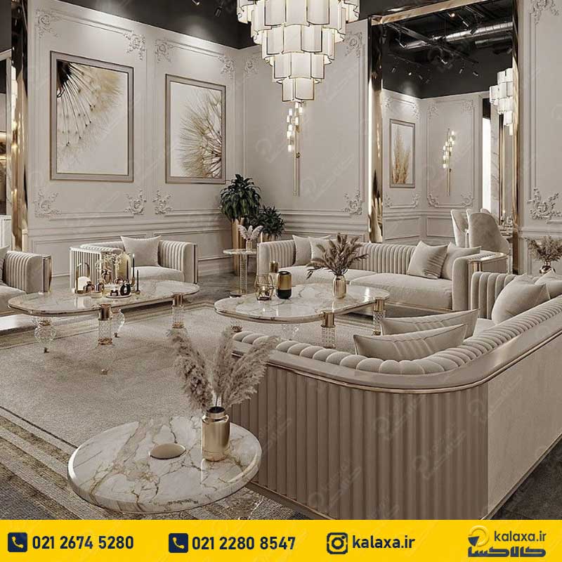 طراحی و بازسازی ویلا کلاسیک اجرای دکوراسیون داخلی ویلا در زعفرانیه