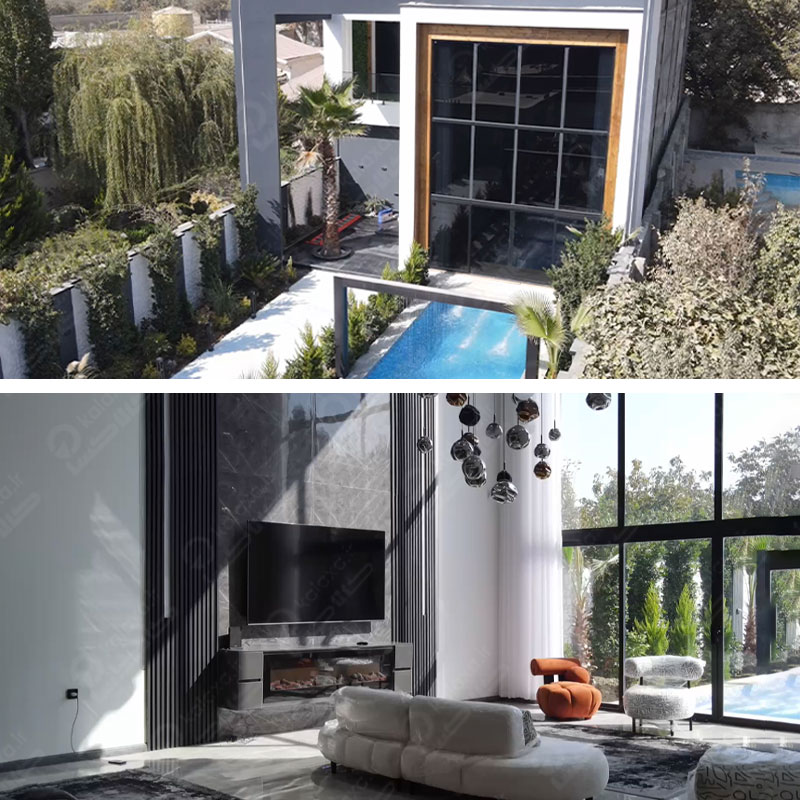 بازسازی ویلای لاکچری شمال