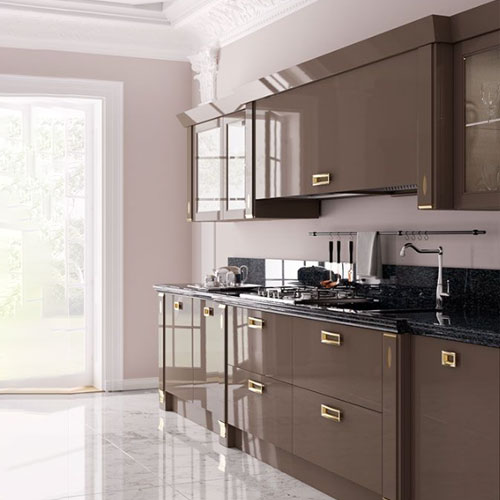 کابینت پولیشی قهوه ای کابینت پولیشی قهوه ای
